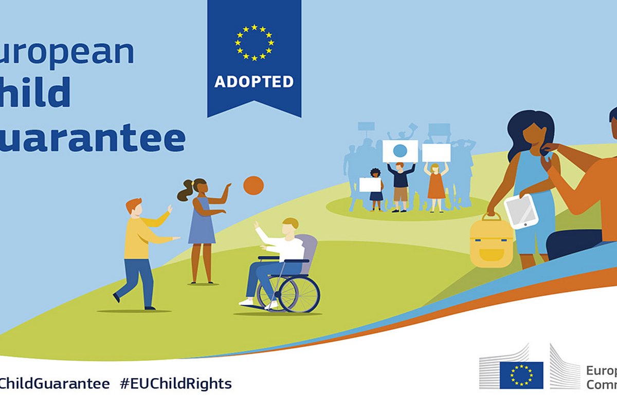 Grafik zur Europäischen Kindergarantie