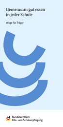 Der Flyer richtet sich an Träger von Bildungs- und Betreuungseinrichtungen. Er zeigt Maßnahmen für mehr Qualität in der Schulverpflegung auf und macht auf vielfältige Unterstützungsangebote aufmerksam.
