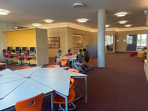 Blick in die Ganztagsräume der Martini-Schule Freystadt.