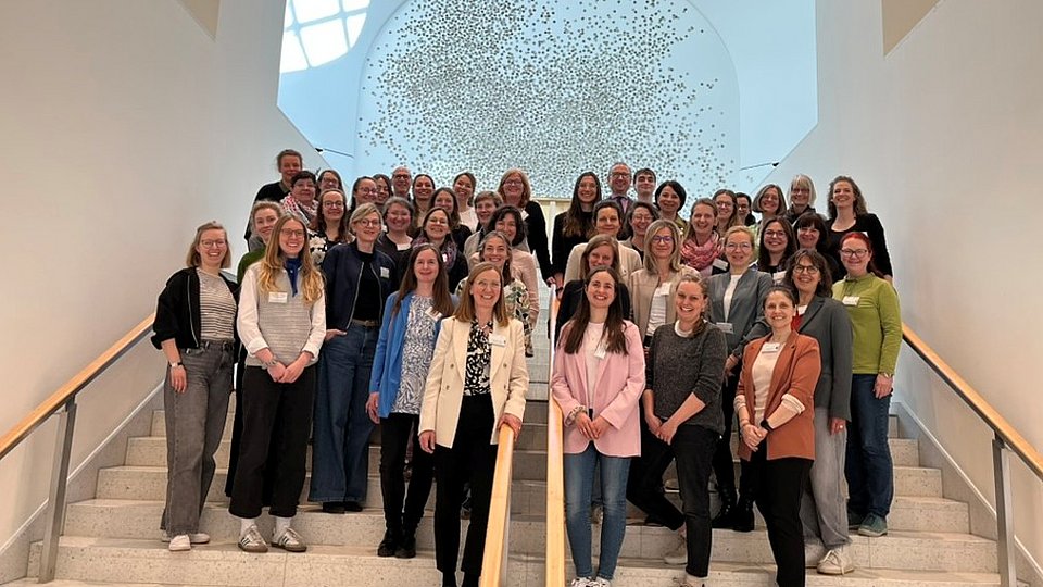 Gruppenbild der Vernetzungsstellen Schulverpflegung beim Frühjahrstreffen 2026.