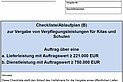 Checkliste (B) zur Vergabe von Verpflegungsleistungen für Kitas und Schulen: EU-Auftrag