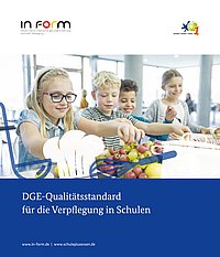 DGE-Qualitätsstandard für die Verpflegung in Schulen Coverbild DGE-Qualitätsstandard für die Verpflegung in Schulen