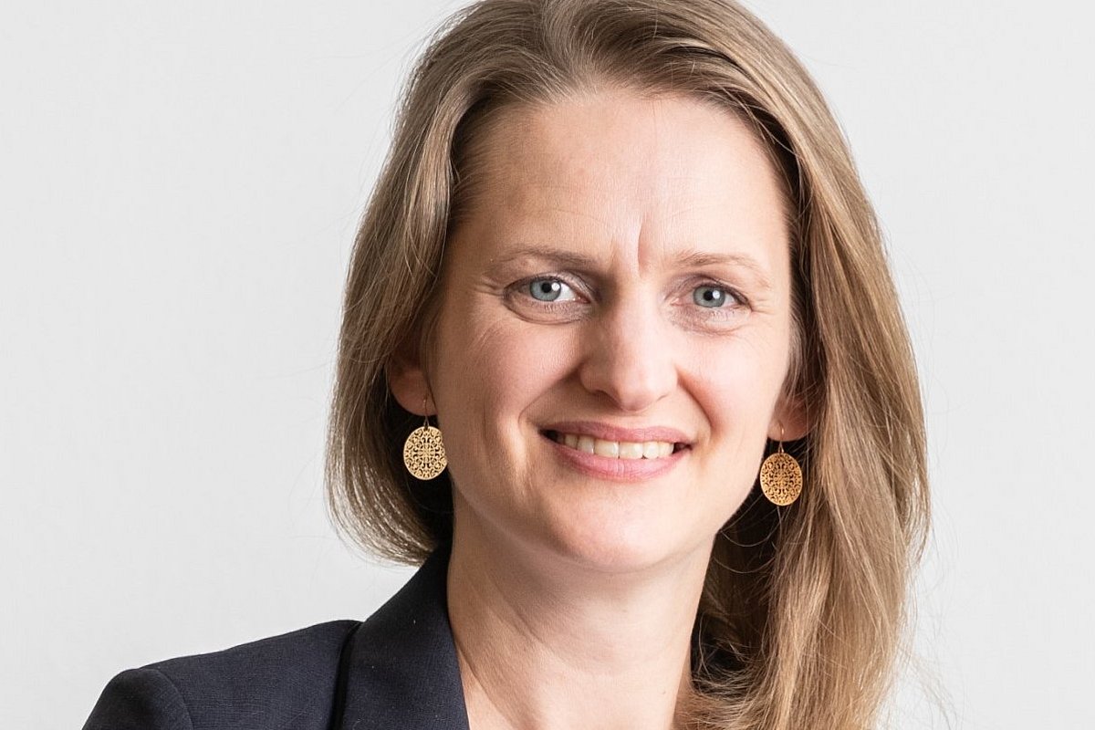 Porträtfoto Alexandra Lienig, Leiterin der Vernetzungsstelle Schulverpflegung Thüringen