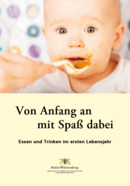 Coverbild mit Säugling, der gefüttert wird