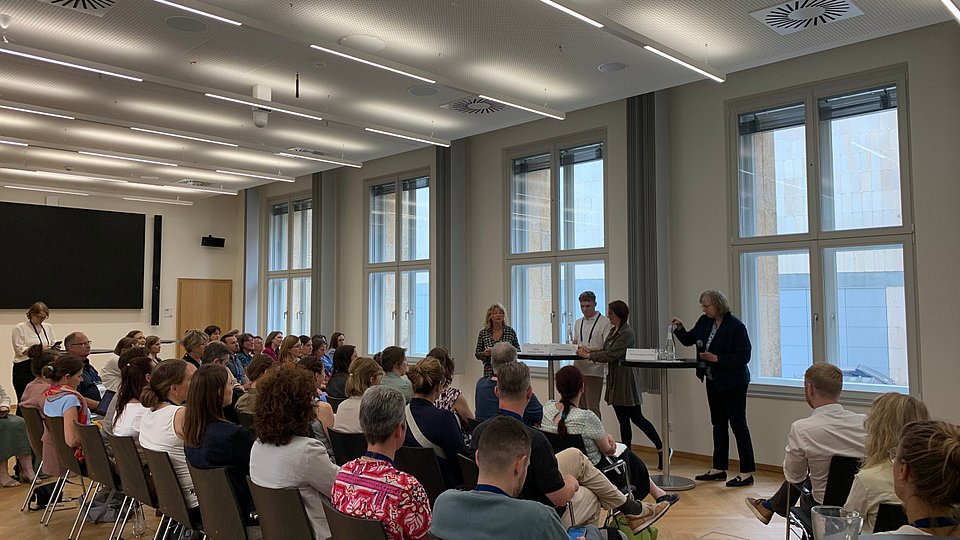 Blick ins Forum der Session: Besser essen in Kita und Schule beim Deutschen Ernährungstag 2025