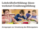 Coverbild: Kinder beim Gemüseschälen