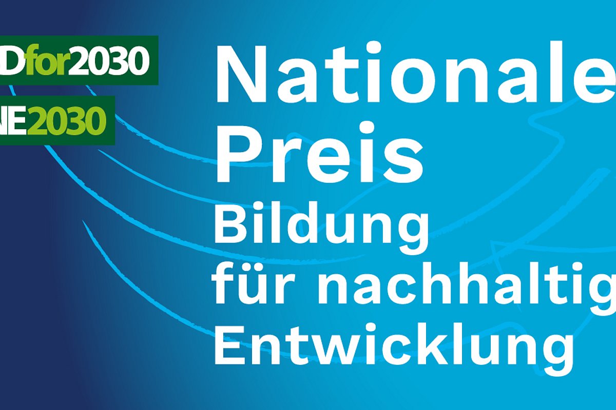 Logo des Nationalen Preises Bildung für nachhaltige Entwicklung