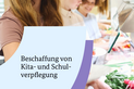 Titelbild Leitfaden Beschaffung Kita- und Schulverpflegung