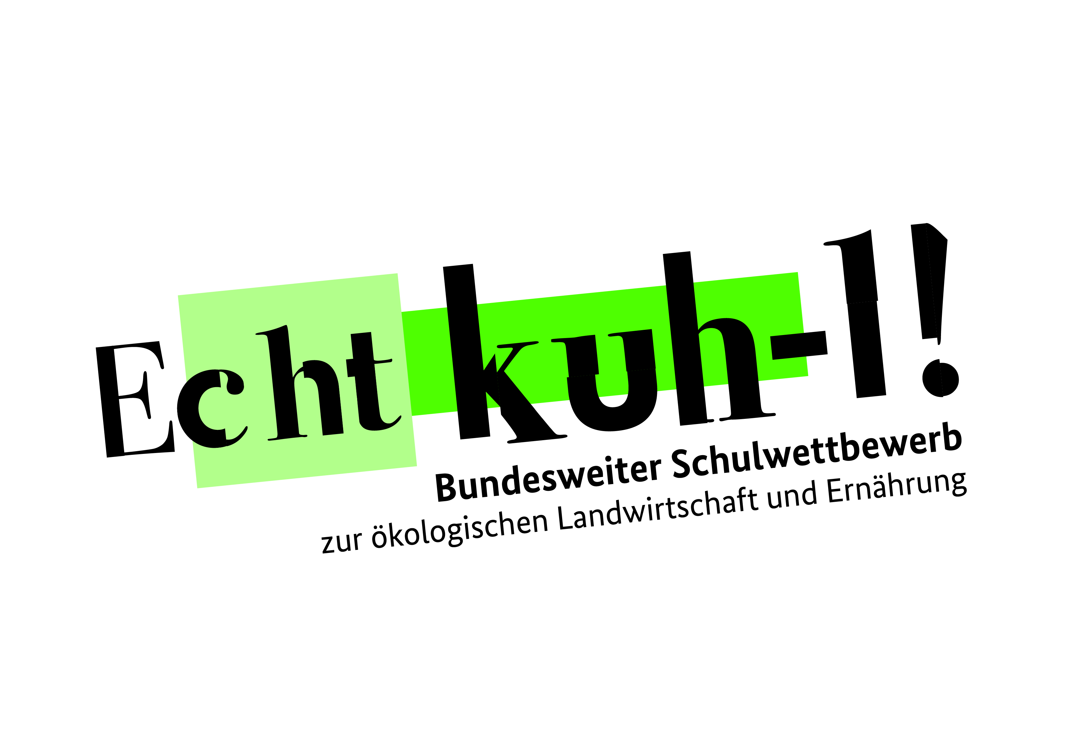 Logo Schulwettbewerb Echt kuh-l!